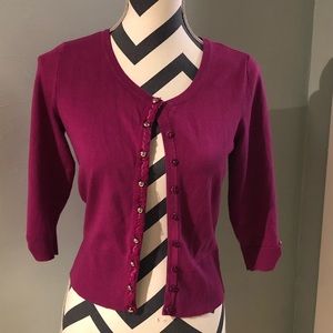 White House black market cardigan | 3/4 length